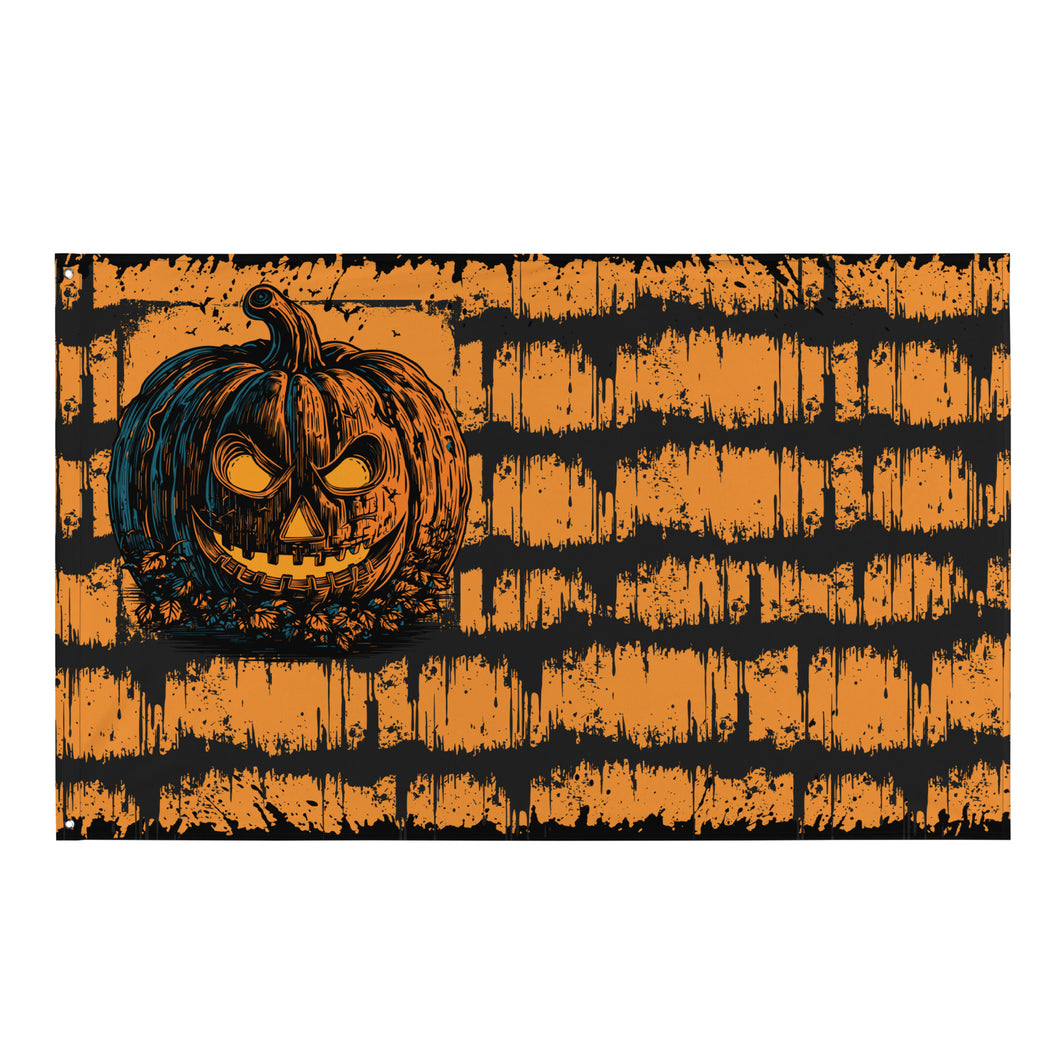 halloween, flag, science, Broe, custom, decor, october, pumpkin
