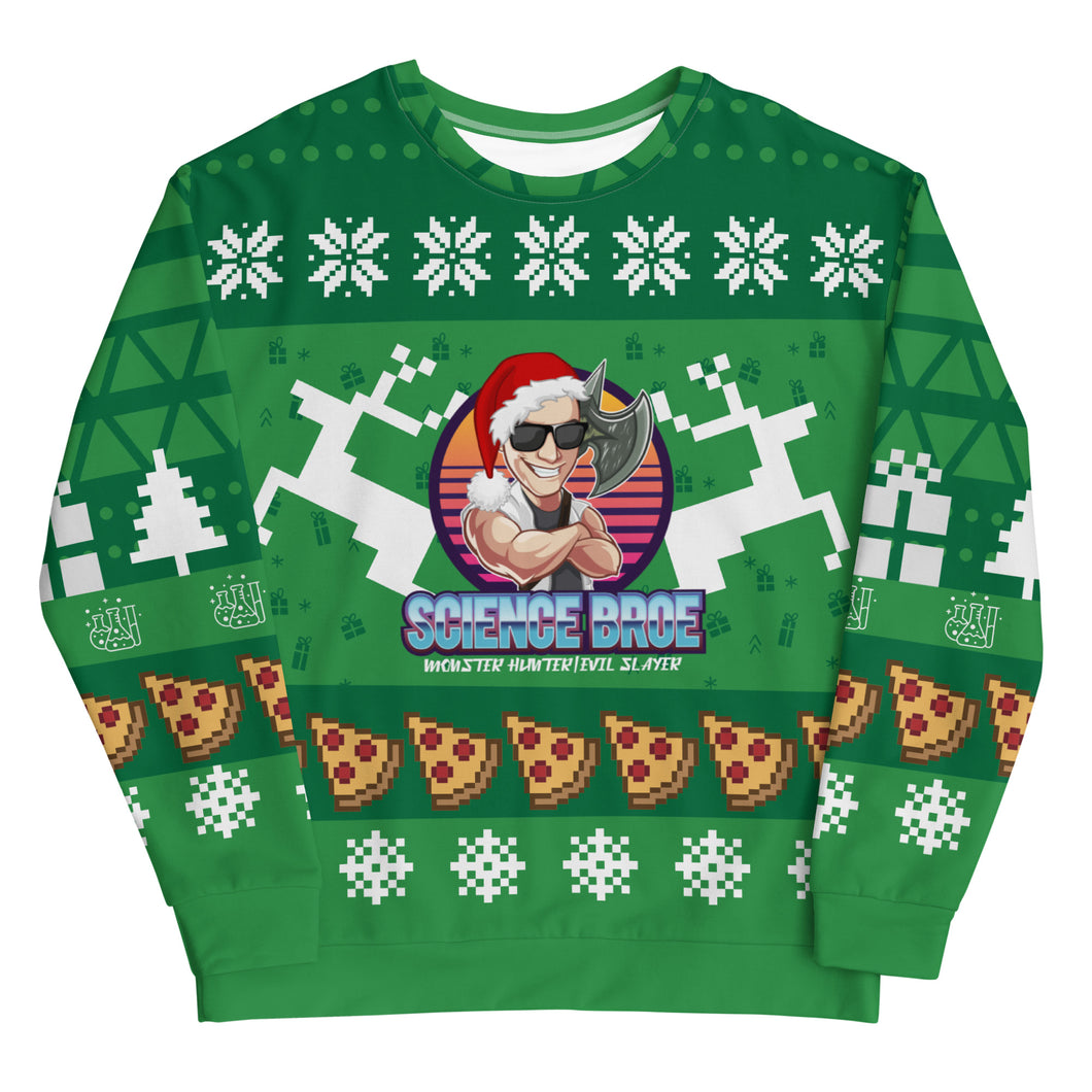 Science Broe Really Ugly Xmas Sweatshirt