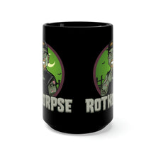 Load image into Gallery viewer, RotKorpse Black Mug 15oz
