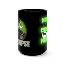 Load image into Gallery viewer, RotKorpse Podcast Black Mug 15oz
